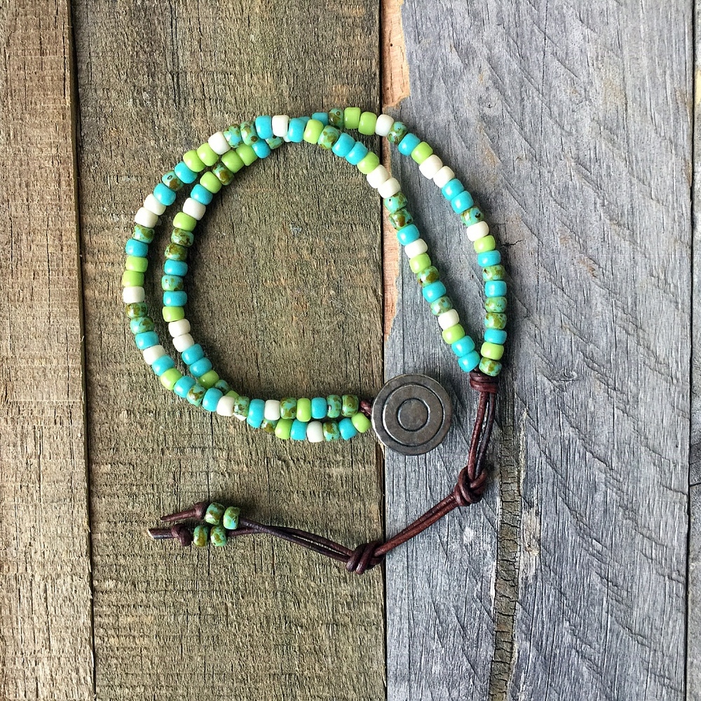 Leather Wrap Bracelet